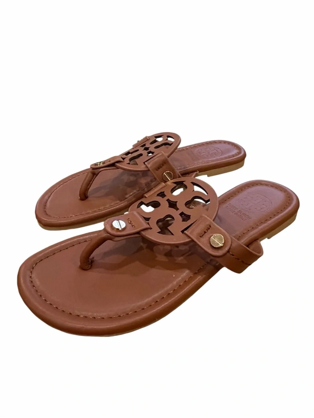 Tory Burch Miller Leather Sandal in Vintage Vachetta Size EU 36 / US 5.5